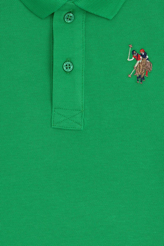 تیشرت پسرانه اورجینال برند پلو U.S.POLO ASSN مدل BASIC رنگ سبز پرطرفدار . بسیار شیک و با کیفیت 3 تا 14 سال و کد ۲۳۲