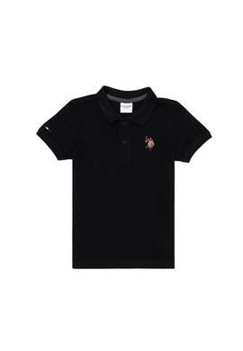 تیشرت مشکی پسرانه اورجینال برند پلو U.S.POLO ASSN مدل BASIC بسیار شیک و پرطرفدار3 تا 14 سال ۲۳۳۲