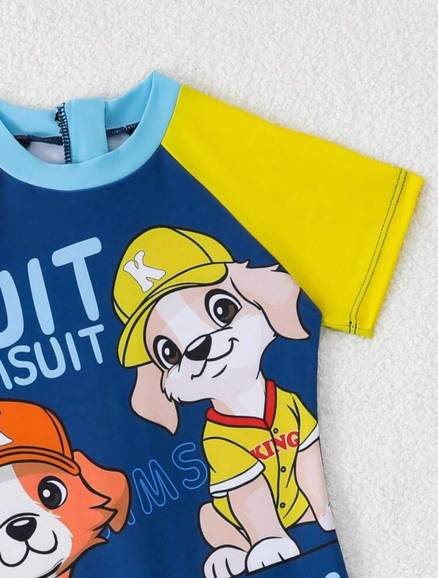مایو یکسره طرح پرطرفدار سگ های نگهبان Paw Patrol ضد کلر و حساسیت اورجینال برند shein از 3تا 7سال