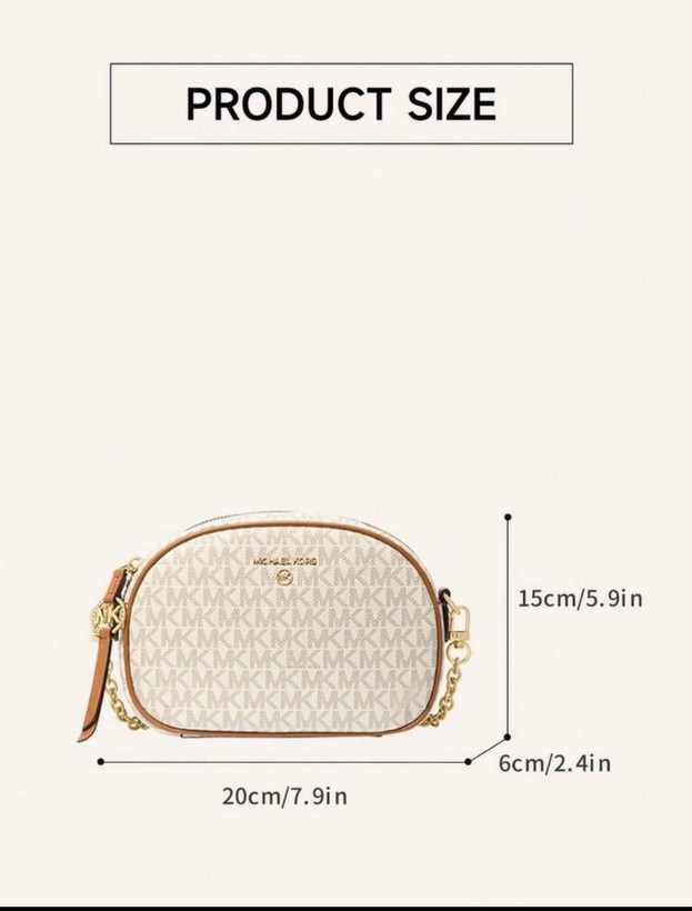 کیف دوشی زنانه از اورجینال برند مایکل کورس michael kors -رنگ ترند امسال-مناسب مهمانی های روزانه و استفاده روزمره