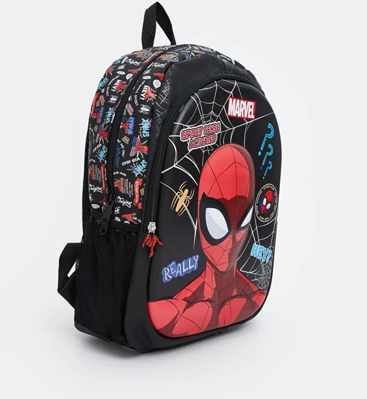 کوله پشتی بزرگ جدید پسرانه طرح Marvel از اورجینال برند السی وایکیکی ترک-با کیفیت عالی در ابعاد ۴۹*۲۱*۱۲