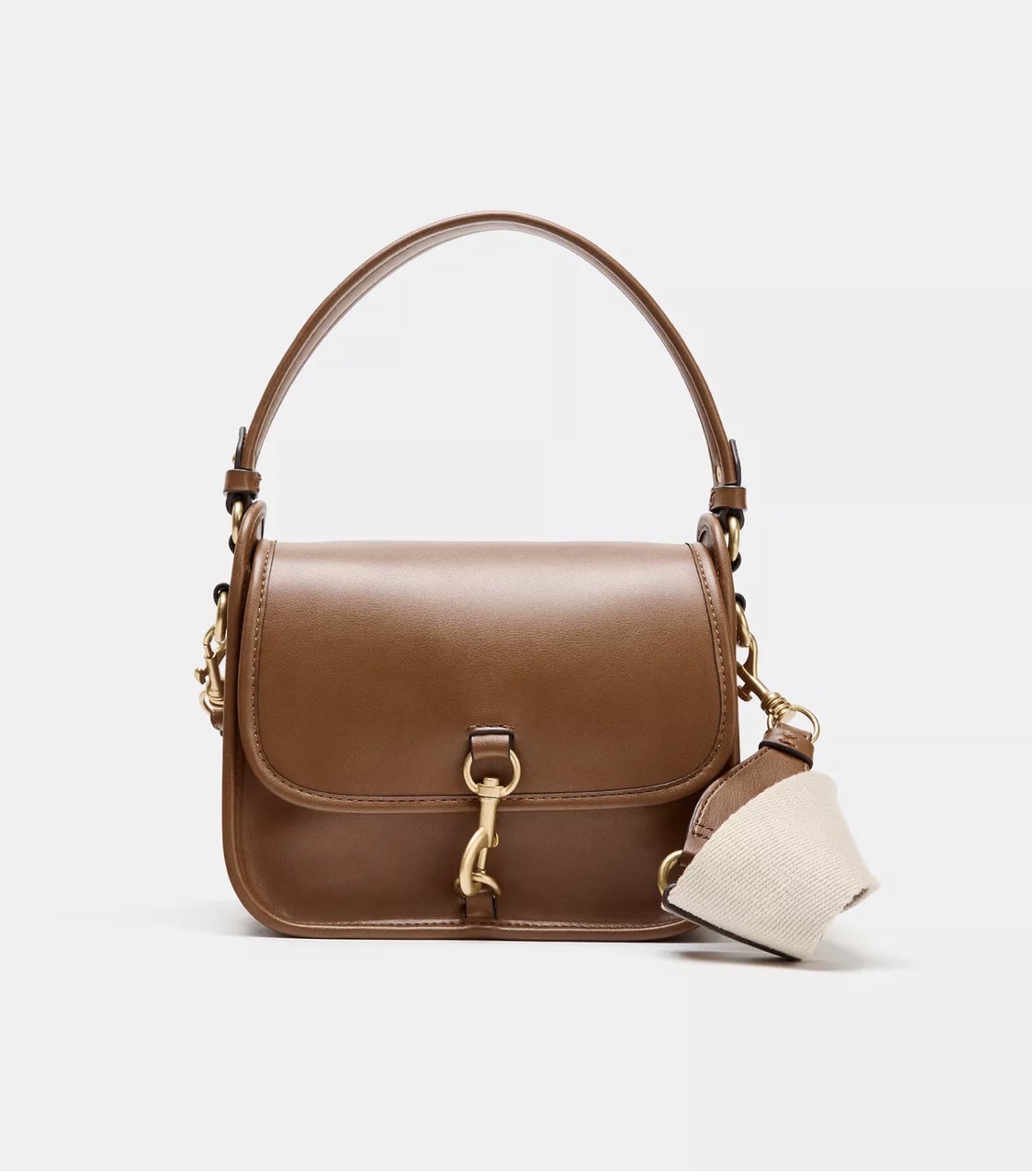 کیف رودوشی زنانه -از اورجینال برندzara -کیفیت بینظیر و شیک و جذاب-جنس چرم