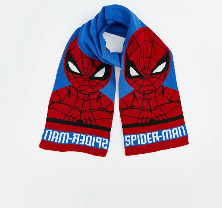شال گردن spiderman از اور جینال برند السی وایکیکی ترک مناسب ۳تا۱۴سال