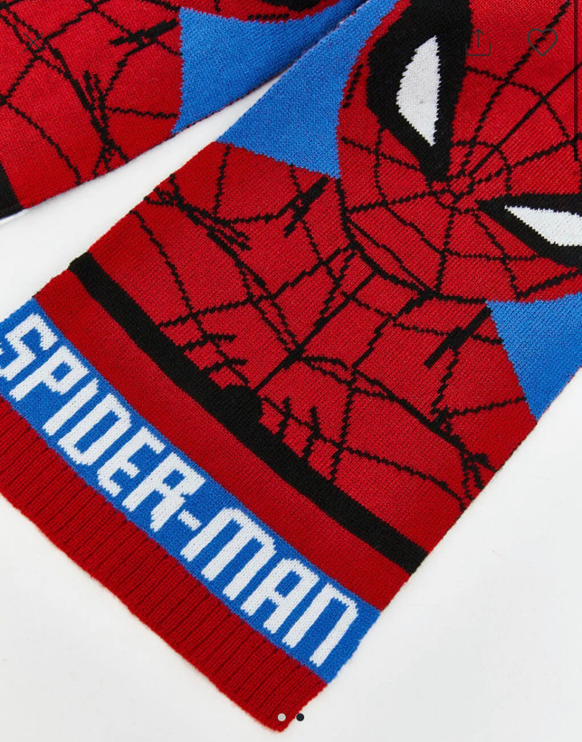 شال گردن spiderman از اور جینال برند السی وایکیکی ترک مناسب ۳تا۱۴سال