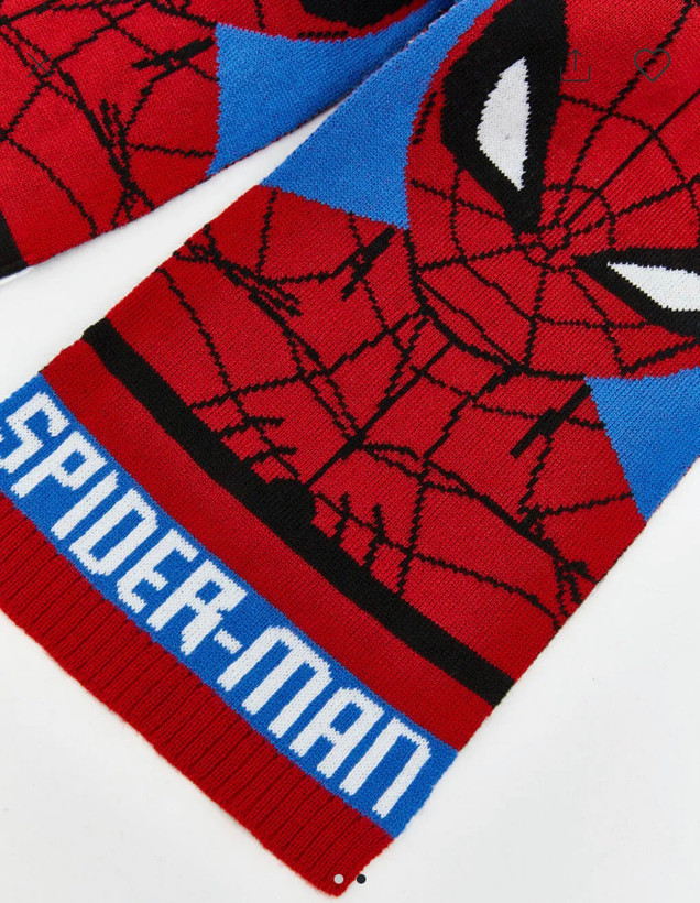 شال گردن spiderman از اور جینال برند السی وایکیکی ترک مناسب ۳تا۱۴سال