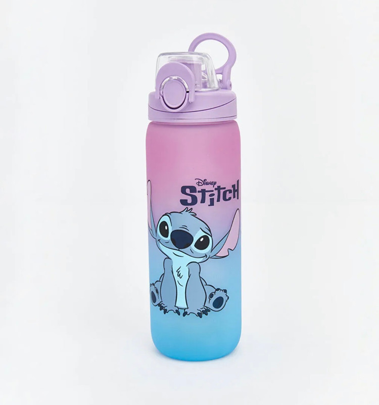 قمقمه stitch اورجینال برند السی وایکیکی-۶۳۰ml -نی دار قفل شونده