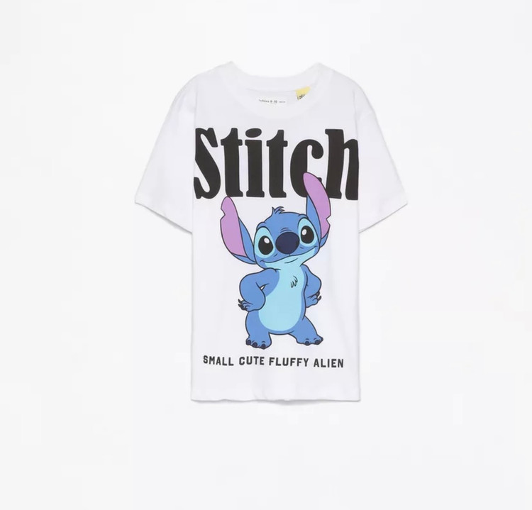ست ۳تکه تیشرت و شلوارک و چشمبند stitch از اورجینال برند اسپانیایی lefties ،سایز۴-۵سال