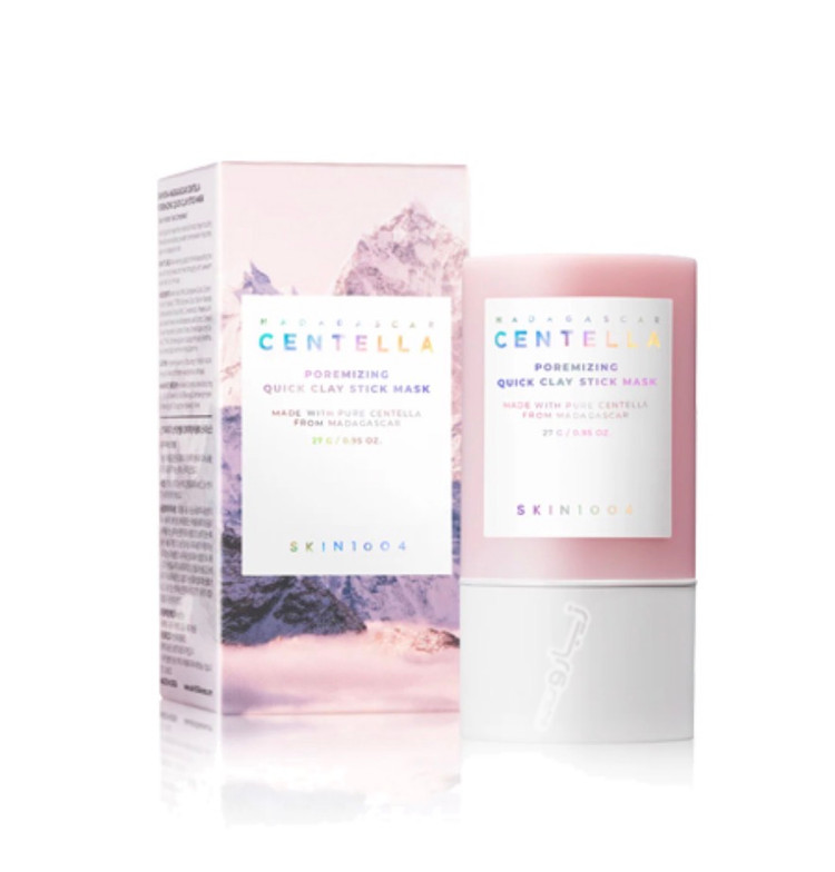 ماسک استیکی اورجینال خاک رس سنتلا centella با خصوصیات لایه بردار ملایم ،جمع کننده منافذ ، بهبود جوش های سرسیاه و سرسفید، کنترل ترشح چربی پوست ۲۷ گرمی مناسب انواع پوست