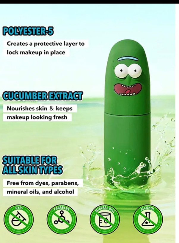 اسپری فیکس Rick and Morty ریک اند مورتی-اورجینال-وارداتی-حاوی عصاره خیار- تثبيت كننده آرايش-شاداب كننده پوست و ...کدf2