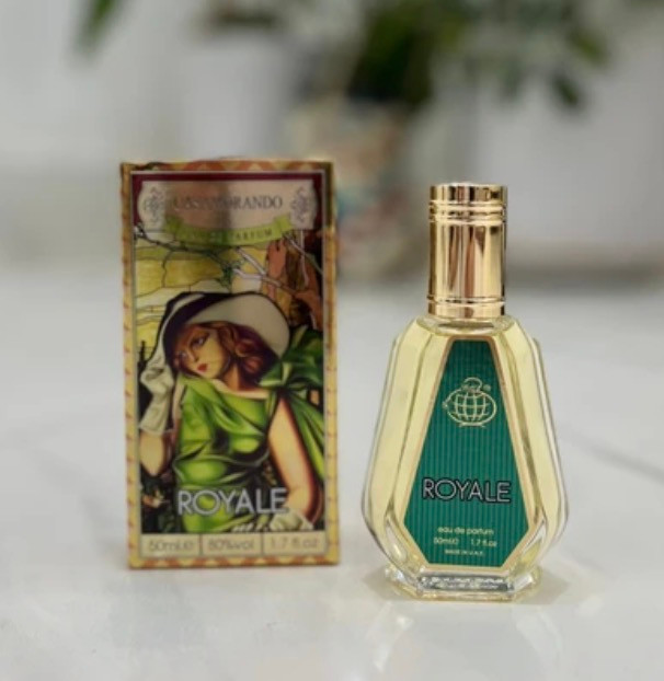 عطر ادکلن اورجینال وارداتی اماراتی ۵۰ میل کازاموراتی لیرا فراگرنس ورد رویال با ماندگاری بالا و پراکندگی بوی بینظیر کد f10