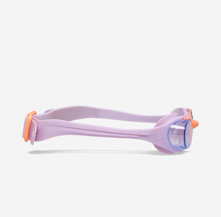 عینک شنا نابایجی بچه گانه- اورجینال- مدل XBASE JUNIOR رنگ بنفش کمرنگ DECATHLON